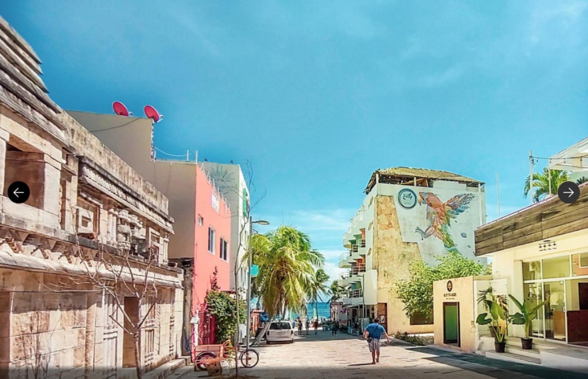 Hostal Del Mar Playa del Carmen Exteriér fotografie