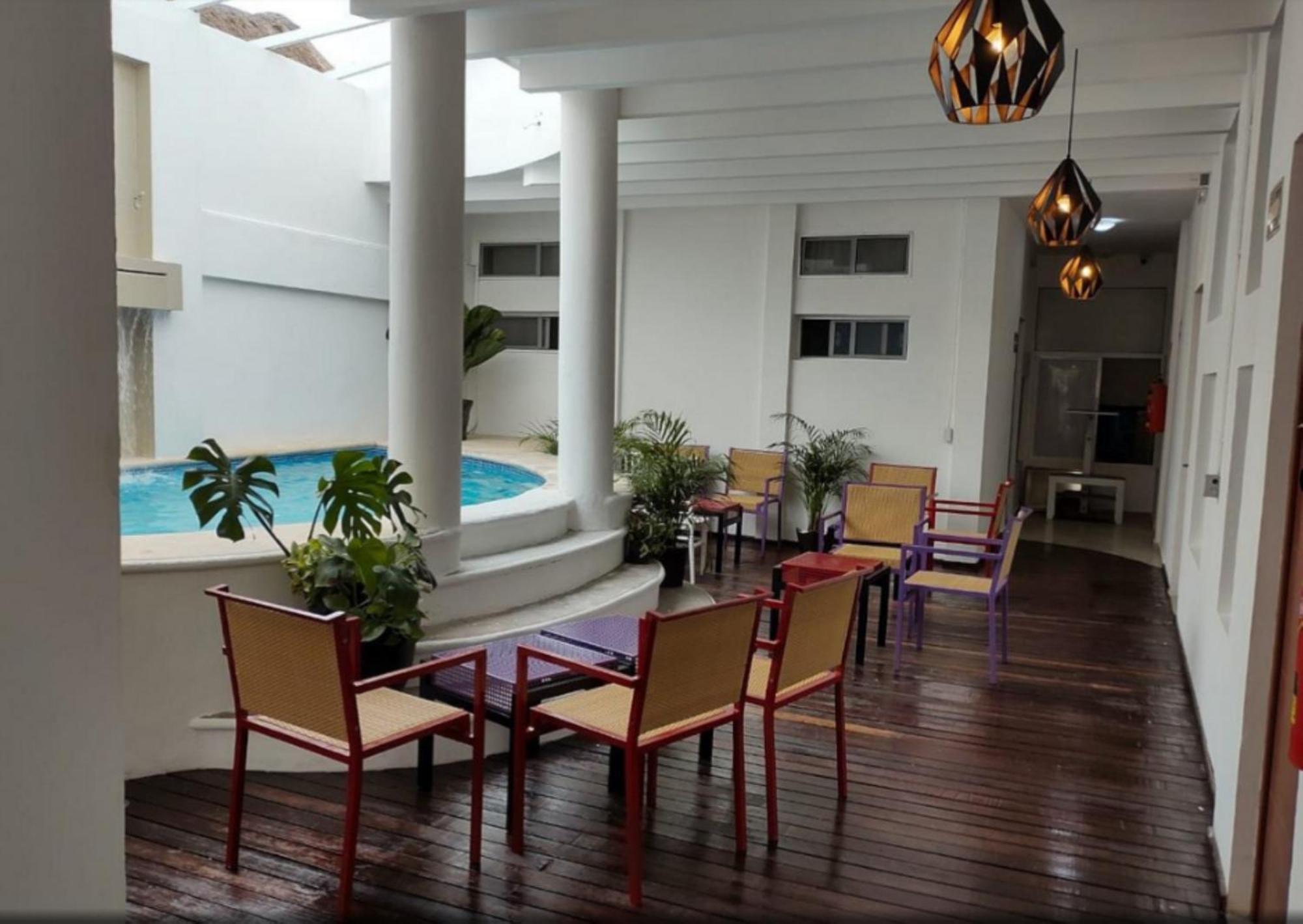 Hostal Del Mar Playa del Carmen Exteriér fotografie
